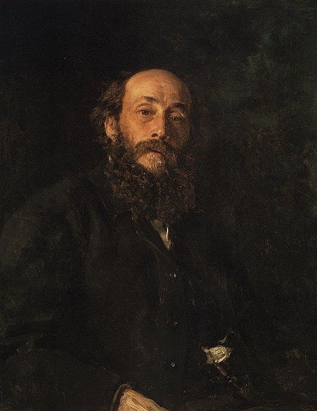 Portrait of painter Nikolai Nikolayevich Ghe